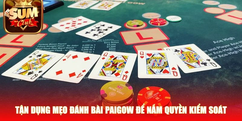 Tận dụng mẹo đánh bài Paigow để nắm quyền kiểm soát